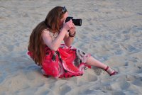 &quot;Fotografė pajūryje&quot; Eugenija Šeinauskienė